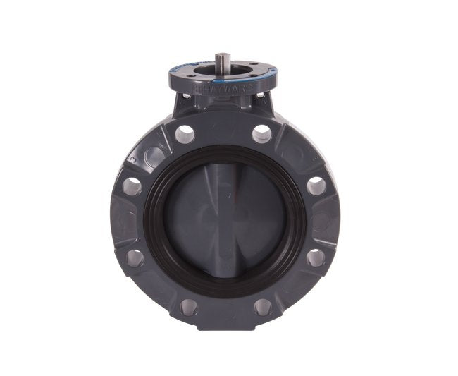 Hayward BYV Series Butterfly Valves - Actuation Ready - PVC/316SS - 2.5" - Image 1