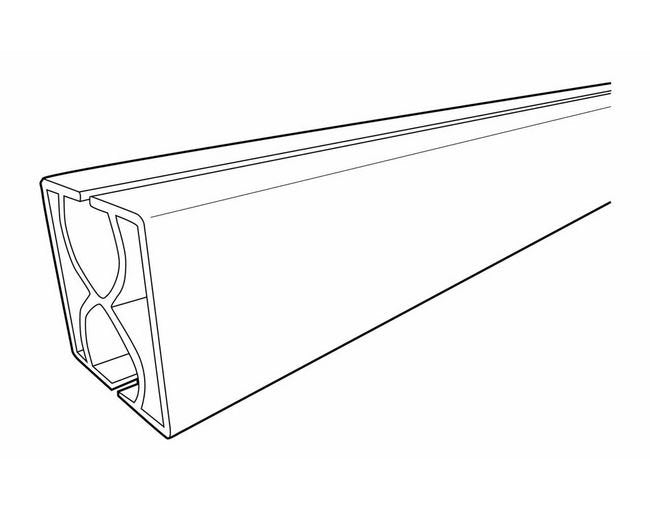 Black Square Graphic/Banner Hanger - 48" Length - Image 2