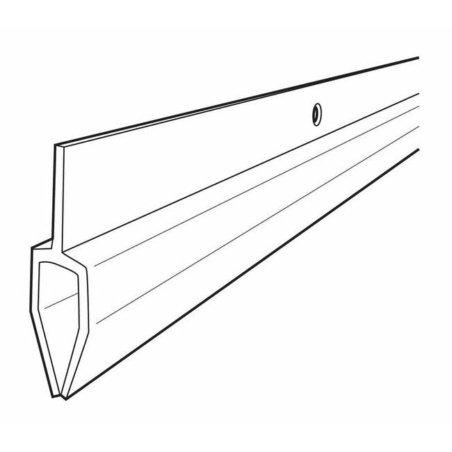 36" Clear Simple Banner Hanger - Economical Hanging Solution - Image 2