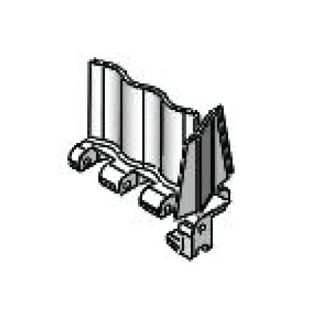 50mm Acetal Closed Top Link Chain with Right Hand Pusher - Image 1