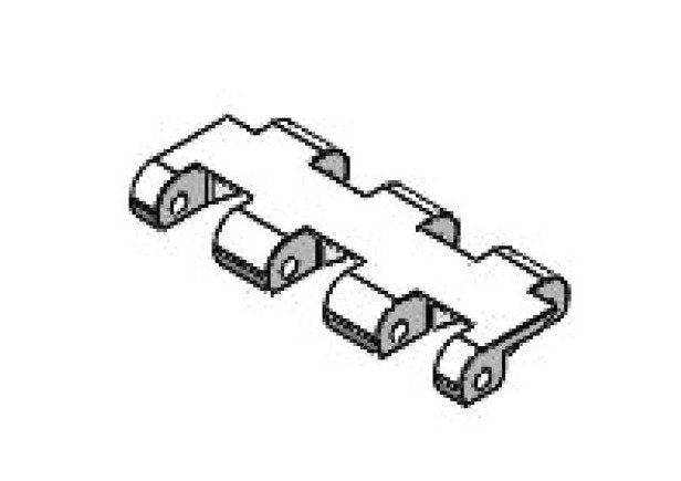 Acetal Closed Top Link Chain, 25mm Pitch, SpanTech® Brand - Image 1