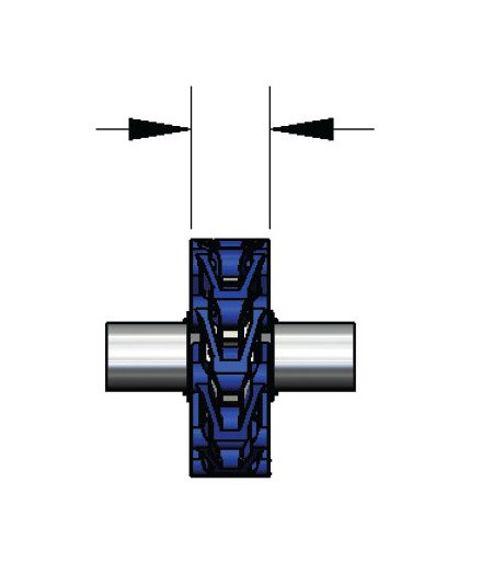 Acetal MiniLink Chain - 30mm Width Range - Image 2