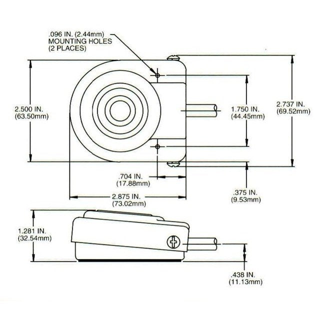 DualVee Stainless Steel Size 3 Guide Wheel - Image 1