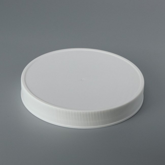 120mm CT Plastic Stacking Ribbed Cap - Image 1