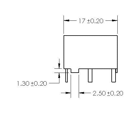 CST25 Series Current Sense Transformer - 4.5 Ohm DCR - Image 4