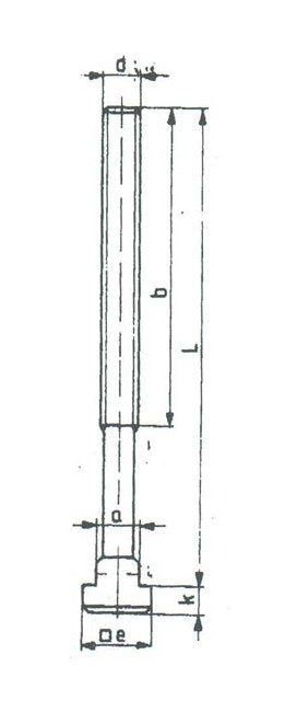 Metric DIN 787 T-Slot Bolts with Nut & Washer - 16mm x 200mm - Image 2