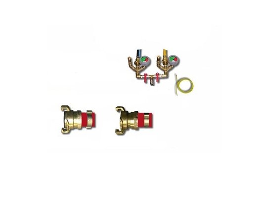 Duolok BSPT Male Connector - 316 SS, 10 mm Tube x 1/2 in Male BSPT - Image 1