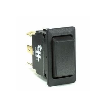 IP66 Sealed DPDT Rocker Switches with 6 Brass Blade Terminals - Image 1