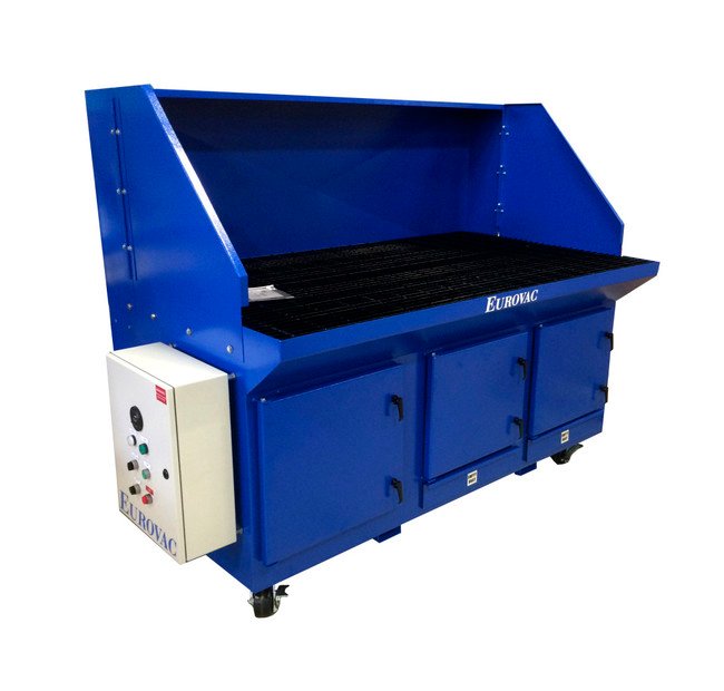 Eurovac Weld Fumes & Grinding Dust Downdraft Table - Image 1