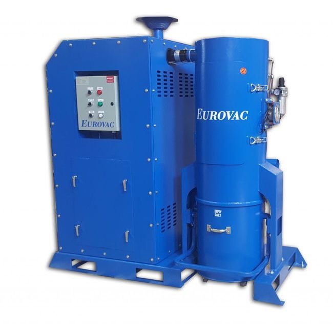 EUROVAC I 10HP - 18" FS Combo Unit Vacuum Systems - Industrial Grade - Image 1
