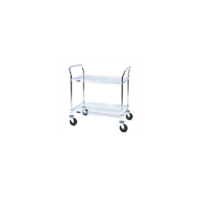 Eagle 18" x 24" x 40" Stainless Steel Utility Cart - Image 1