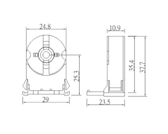 Energy Star T8/T12 Lampholders Set - Image 2