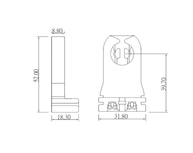 Energy Star T8 and T12 Lampholders - Image 2
