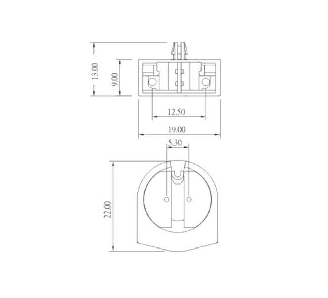Energy Star T5 Fluorescent Lampholders - Image 2