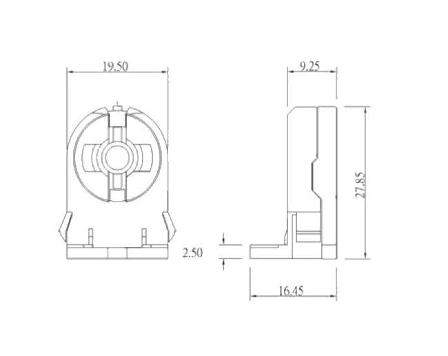 Energy Star T5 Fluorescent Lampholders - Image 2