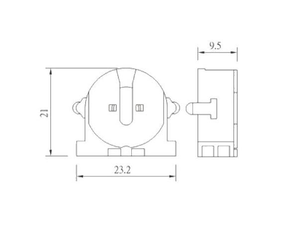 Energy Star T5 Fluorescent Lampholders - Image 2