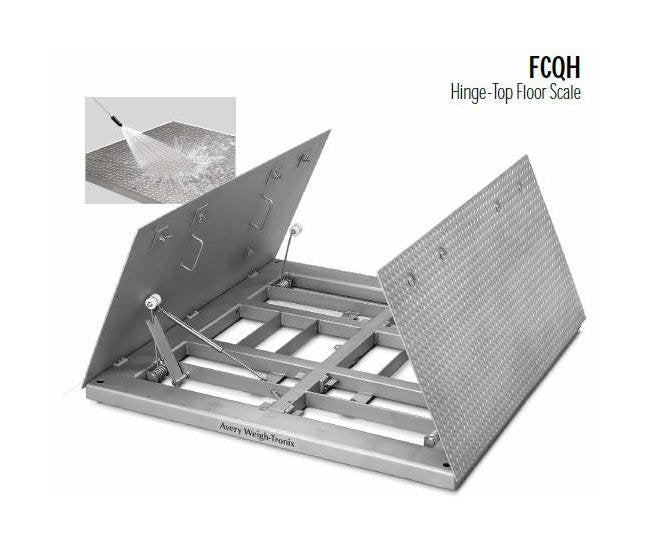 Stainless Steel Hinge-Top Floor Scale - Model FCQH - Image 1