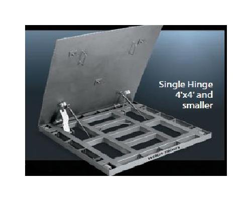 Stainless Steel Hinge-Top Floor Scale - Model FCQH - Image 2