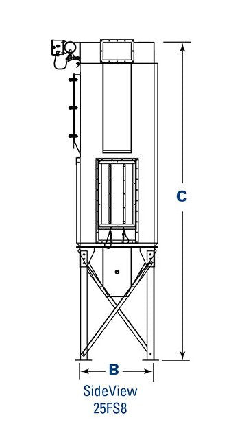 Donaldson® Torit® FS Pulse Jet Baghouse Dust Collector - Image 3