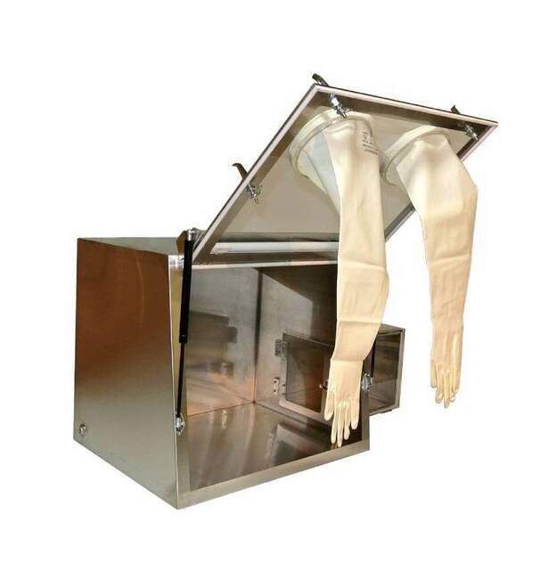 30 Inch Stainless Steel Isolation Positive Pressure Glovebox - Image 2