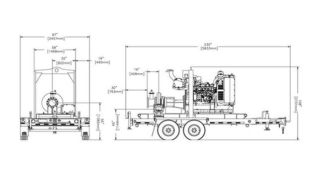 Godwin WT Series Dri-Prime Water Transfer Clean Water Centrifugal Pumps - Image 2