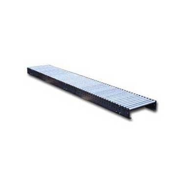 DualVee Size 3 Carbon Steel Hardened Single Edge Guide Rail - 8 ft - Image 1