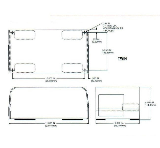 DualVee® Size 3 Stainless Steel Single Edge Drilled Guide Rail - Image 2