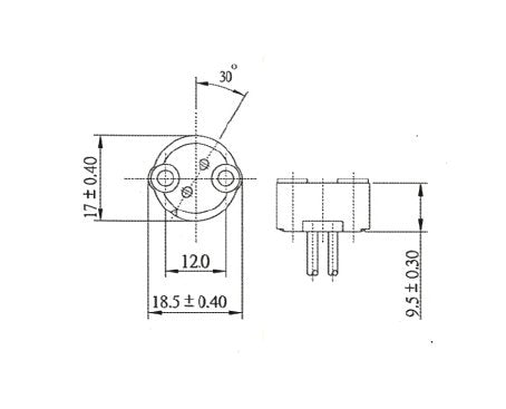 Bi-Pin Halogen Round Lampholders G4/G6.35/GX5.3 - Image 2