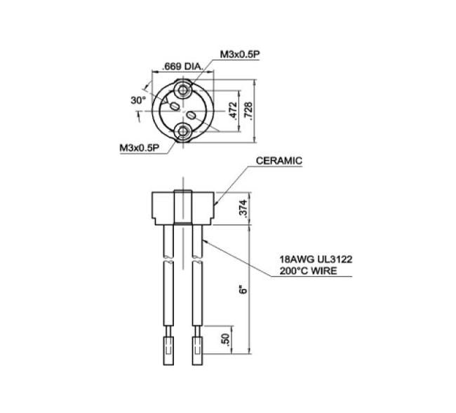 Halogen Bi-Pin Lampholders for G4, GX5.3, G6.35 Bulbs - Image 2