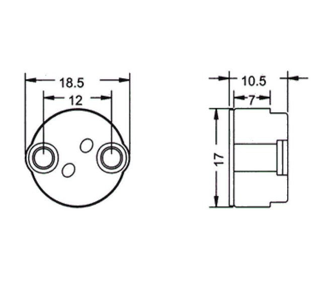 Round Bi-Pin Halogen Lampholders - G4, G6.35, GX5.3 - Image 2