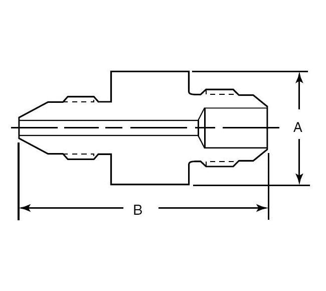 Duolok Alloy C-276 Tube Fitting Plug - 1 1/2 in. - Image 2