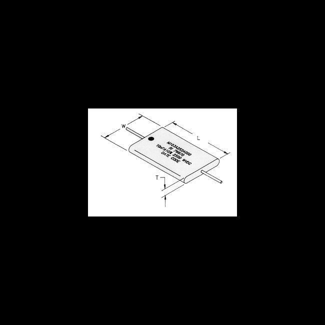 High Voltage Mica Capacitor 7.5kVDC - Standard Grade - Image 2