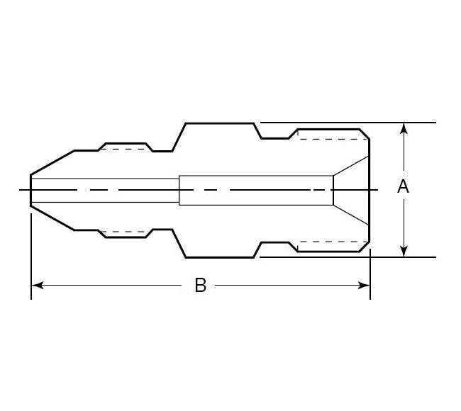 316 SS Duolok Cap - 5/8" Tube Fitting - Image 2