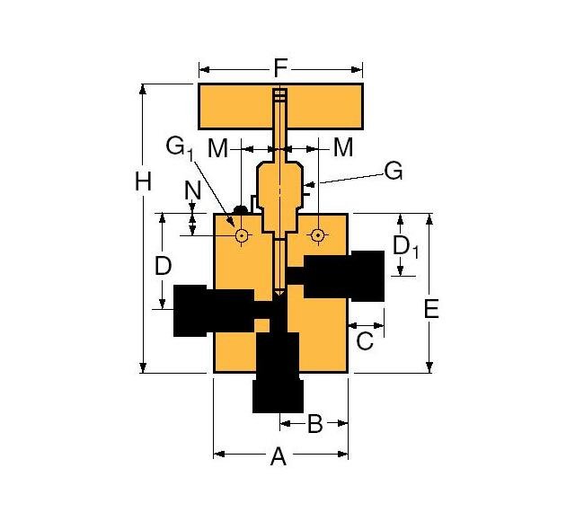 143-1 Series Lever Type Expandable Rubber Plug - 2 3/8 in - Image 2