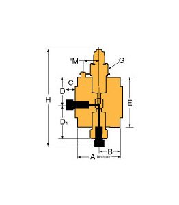 Petersen 145-9 Series Mechanical High Pressure Test Plug - Image 2