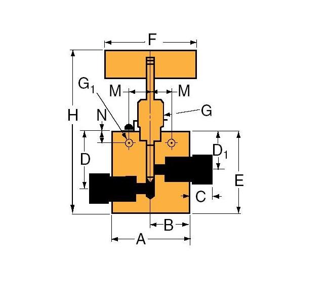 Petersen 149-1 Series 2" Aluminum Hand Tightening Test Plug - Image 2