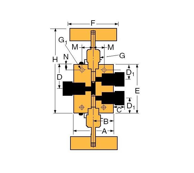 Galvanized Steel Wing Nut Plug 2" Nominal Diameter - Image 2