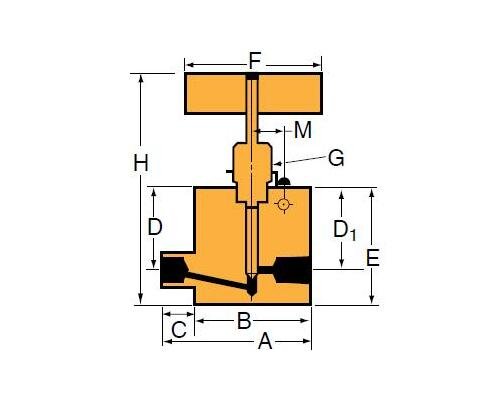 Petersen 146-9 Series Bolt Type Medium Pressure Test Plug with By-Pass - 10.45in Minimum Pipe ID - Image 2