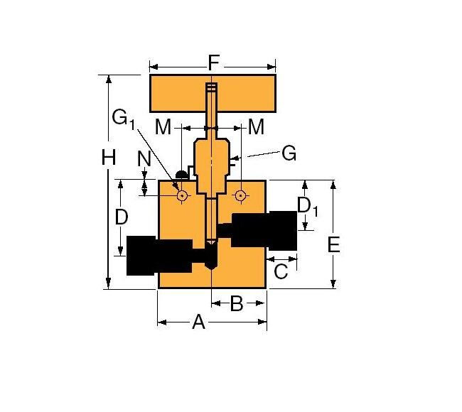Petersen 143-2 Series 2in T-Handle Expandable Rubber Plug - Image 2