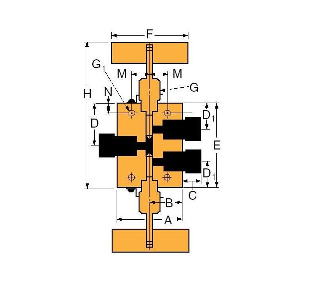 Petersen 149-1 Series 5 Inch Hand Tightening Aluminum Test Plug - Image 2