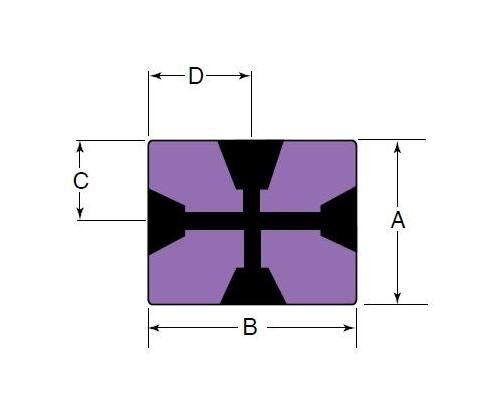 Petersen Aluminum Fin Set 5% Deflection for Mandrel - Image 1