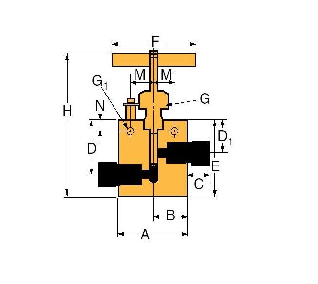 Petersen® 146-9 Series Medium Pressure Test Plug with By-Pass - Image 2