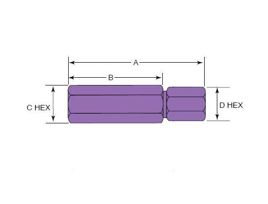 Petersen® 7/16 x 24 Inch Drill Shaft - Image 2