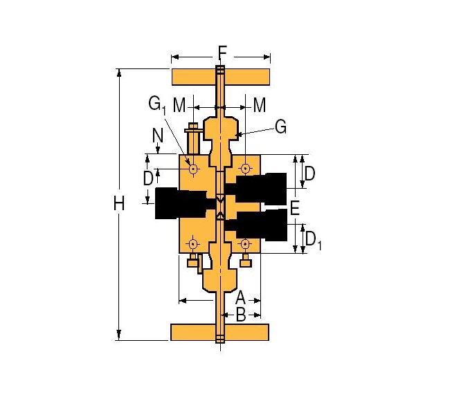146-9 Series Medium Pressure Silicone Test Plug with By-Pass - Image 2