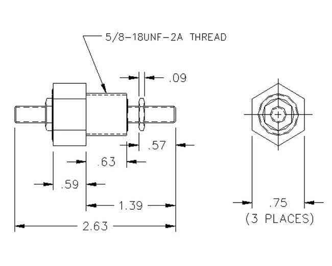 SSP Corp. Unilok Alloy 400 Union Elbow, 1/16 Tube Fitting x 1/16 Tube Fitting - Image 2