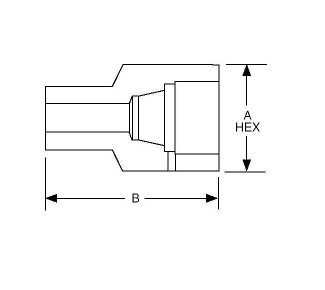 Alloy 400 Duolok Cap - 1 1/2 in Tube Fitting - Image 2