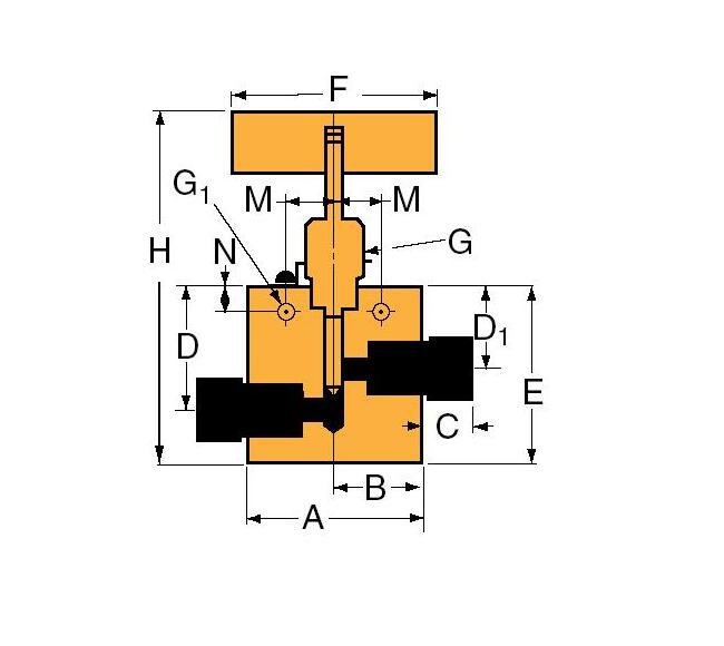 Petersen 144-1 Series ABS Wing Nut Plug - Image 2