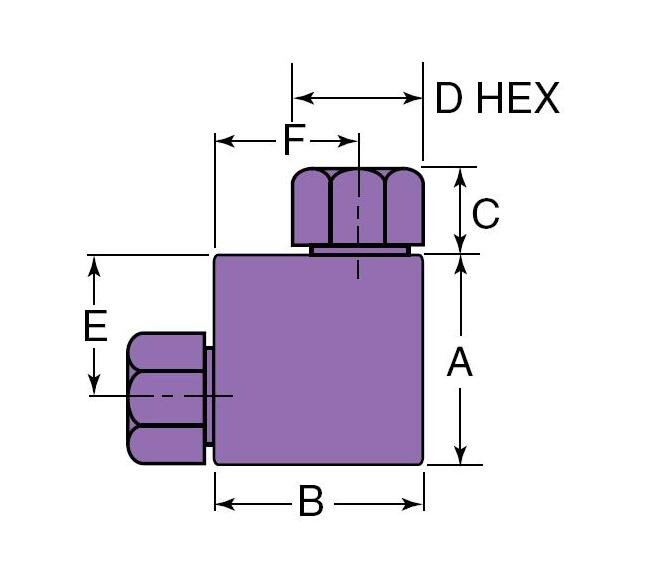Petersen 938-96 Series 10in Deflection Gauge with Aluminum Fins - Image 1