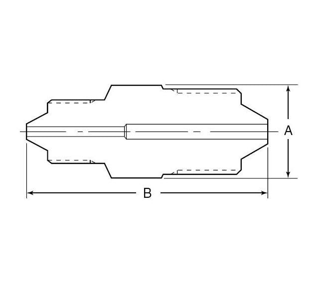 Duolok Reducing Port Connector - 316 Stainless Steel, 10mm Port x 12mm Stub - Image 2