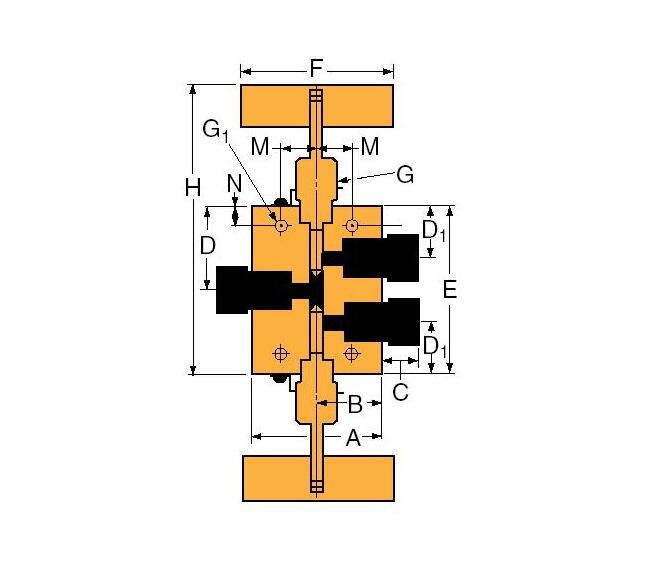 Petersen 149-1 Series 3 Inch Aluminum Test Plug - Image 2